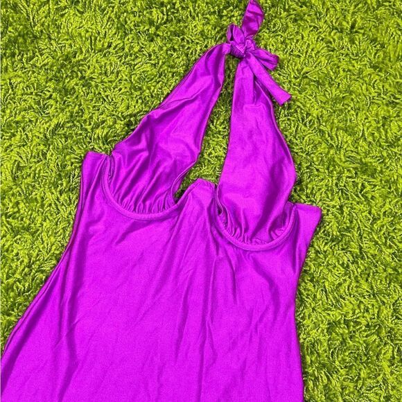 SPANDEX BODYCON DRESS - Picture 3 of 9